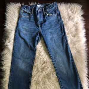 Boys Old Navy blue skinny Built in Tough jeans